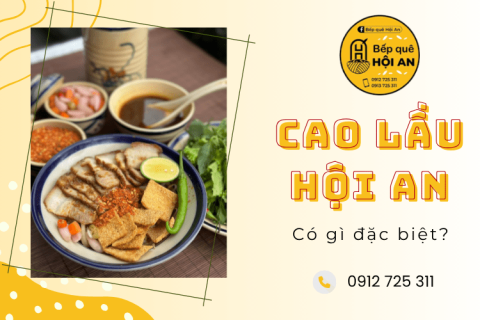 Cao lầu Hội An có gì đặc biệt? Địa chỉ bán cao lầu ngon chuẩn vị tại TP.HCM?