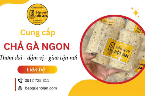 Chả gà ngon giá tốt - Thơm dai, đậm vị, giao tận nơi tại TPHCM