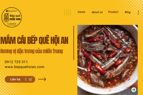 Mắm cái Bếp Quê Hội An: Hương vị đặc trưng của miền Trung