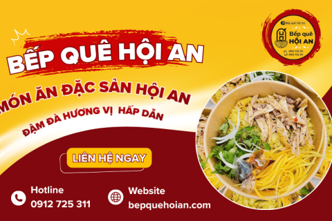 Khám phá món ăn đặc sản Hội An đậm đà hương vị tại Bếp Quê Hội An