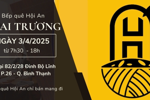 Bếp Quê Hội An "Hạ Cánh" Bình Thạnh: Khai Trương Địa Chỉ Mới