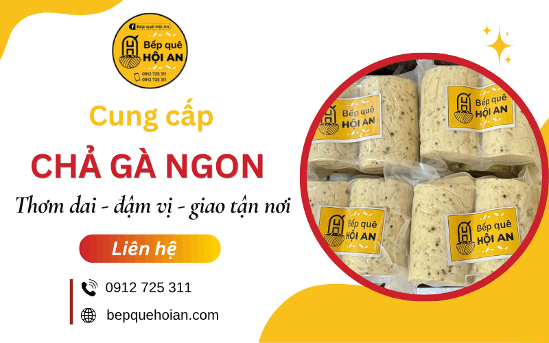 chả gà ngon