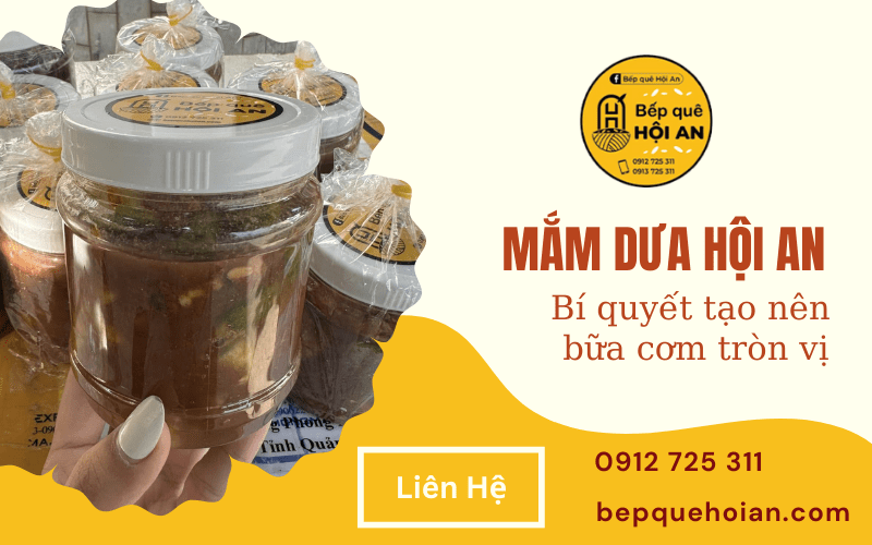 mắm dưa hội an