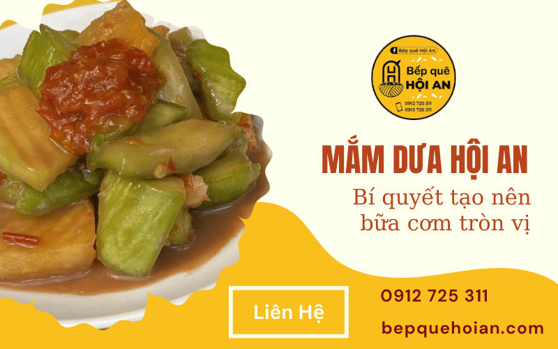 mắm dưa hội an