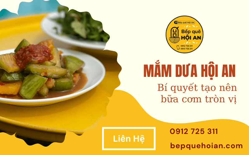 mắm dưa hội an