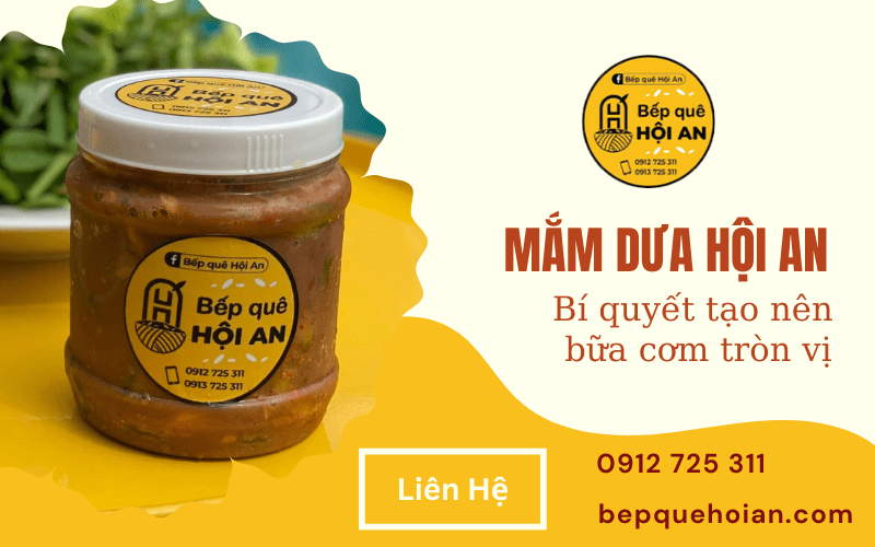 mắm dưa hội an