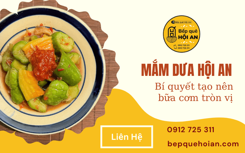mắm dưa hội an