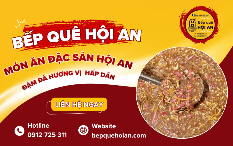 món ăn đặc sản Hội An