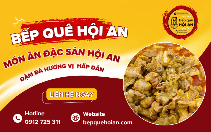 món ăn đặc sản Hội An