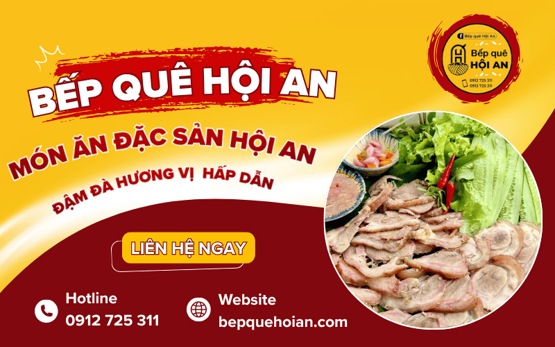 món ăn đặc sản Hội An