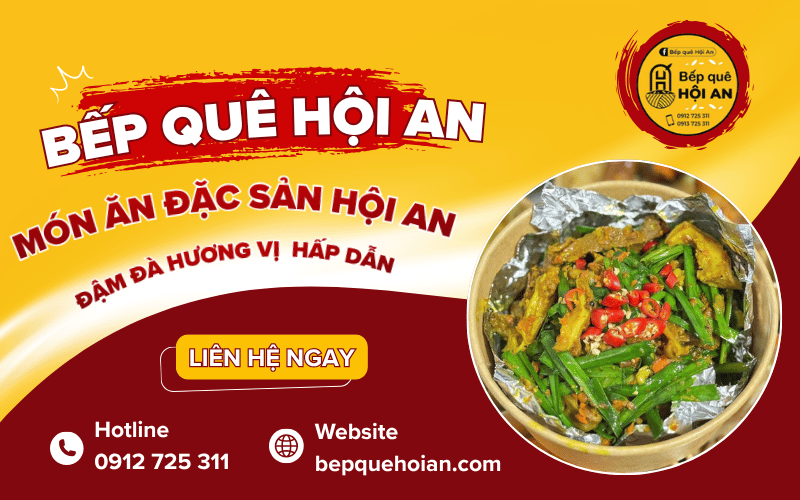 món ăn đặc sản Hội An