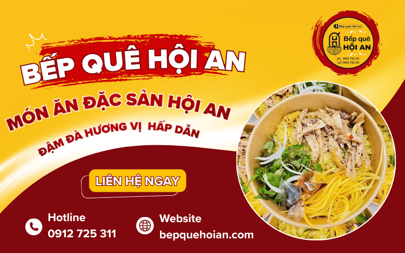món ăn đặc sản Hội An