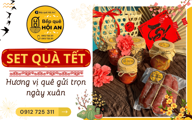 Set quà Tết Bếp Quê Hội An