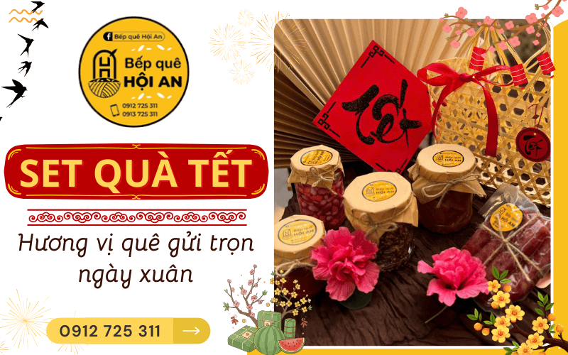 Set quà Tết Bếp Quê Hội An