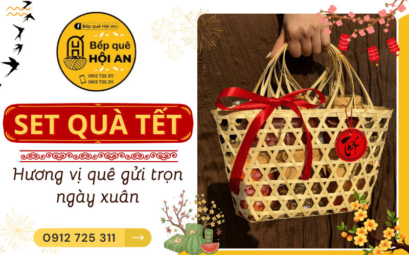 Set quà Tết Bếp Quê Hội An