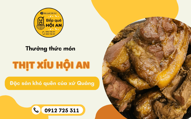 thịt xíu Hội An