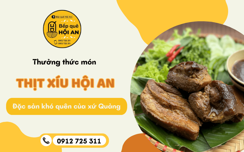 thịt xíu Hội An