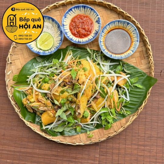 Gỏi gà ta đu đủ